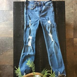 Hollister Slim Distressed Jeans
